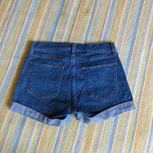 ✨ GAP double Roll up jean shorts size 26r